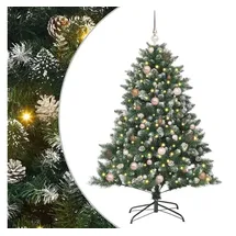 vidaXL Weihnachtsbaum mit Beleuchtung LED 150 cm