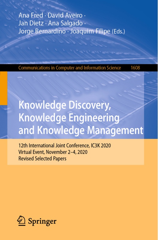 Knowledge Discovery, Knowledge Engineering And Knowledge Management, Kartoniert (TB)