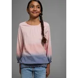 KangaROOS 3/4-Arm-Shirt in rosa-marine | Gr.: 128/134