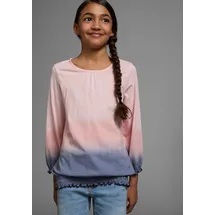 KangaROOS 3/4-Arm-Shirt in rosa-marine | Gr.: 128/134