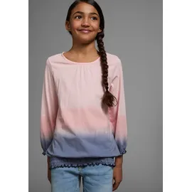 KangaROOS 3/4-Arm-Shirt in rosa-marine | Gr.: 128/134