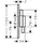 Hansgrohe DuoTurn E Mischer Unterputz 2 Verbraucher, brushed bronze