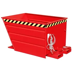 BAUER Südlohn Kippbehälter VG 550, Feuerrot