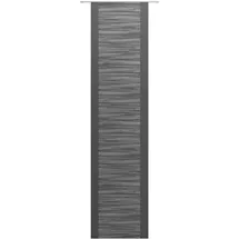 Neutex for you! Padova Schiebegardine Klettband Striche 57x145 cm anthrazit