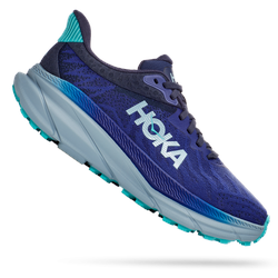 Hoka Damen Challenger ATR 7 Trailrunningschuh, 08.5 - BELLWETHER BLUE / STONE BLUE