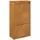 vidaXL Paketbox Braun inkl. Zeitungsfach
