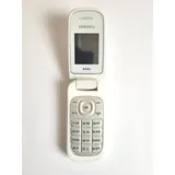 Samsung GT-E1272 White, Weiß, Klapphandy Tastenhandy Werkshandy, Duos