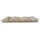Mobili Rebecca Meditationsstuhl Polyester 56 x 135 x 70 cm Beige verstellbare Rückenlehne