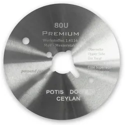 Kreismesser Ceylan Dost Potis 80 Universal