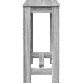 vidaXL Bartisch 102 x 50 x 103,5 cm Grau
