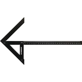 PROMAT Zentrierwinkel Aluminium Schwarz 150 x 130 mm
