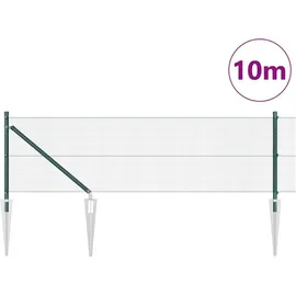 vidaXL Welded Wire Fence 0,6 x 10 m Grün/Stahl