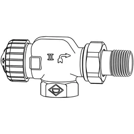 HEIMEIER V-exact II Thermostatventil 3/8 Zoll