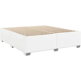 vidaXL Boxspringbett 180 x 200 cm Weiß