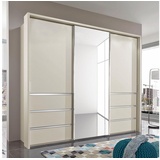 Wiemann Schwebetürenschrank »Malibu«, champagner/Spiegel, , 419026-0 B/H/T: 250 cm x 217 cm x 67 cm