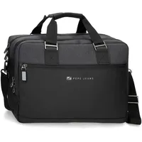 Pepe Jeans für Herren. 7126631 Jarvis Laptop-Tasche schwarz -40x30x11cm