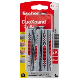 Fischer Deutschland Langschaftdübel DuoXpand 10 x 80 T K 4 Stück