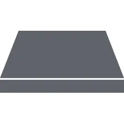 Spettmann Gelenkarmmarkise »STAR FIX«, 400 cm Breite, 300 cm Ausfall, Volant gewellt Spettmann anthrazit