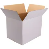 smartboxpro Faltkartons 2-wellig weiß Innenmaße: 400 x 300 x 300 mm 40 Stück