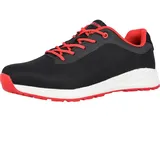 ELTEN MARAIS black-red Low ESD O1 Gr. 45