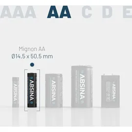 Absina AA 2900 mAh 8 St.