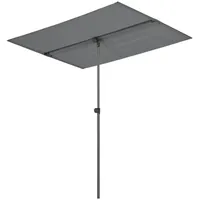 Pro.tec Sonnenschirm, Carsoli 180x130cm Grau