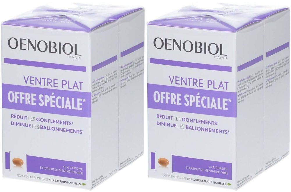 Oenobiol Ventre Plat 2x120 pc(s) capsule(s)