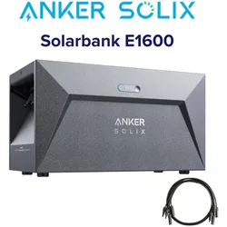 ANKER SOLIX Solarbank E1600 Gen2 mit integr. 0W Schalter &integr. Heizung 1600Wh