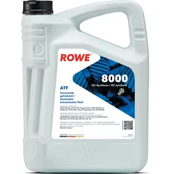 ROWE HIGHTEC ATF 8000 5l Automatikgetriebeöl,Getriebeöl HC Synthese Öl (Hydro-Cracked)  25012-0050-99
