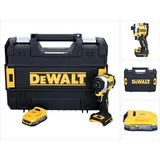 DeWalt DCF 850 NT Akku Schlagschrauber 18 V 205 Nm 1/4" Brushless + 1x Akku 1,7 Ah + TSTAK - ohne Ladegerät