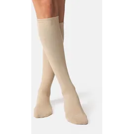 NUR DIE Kniestrümpfe Fit & Vital 7 Paar Beige 36-38