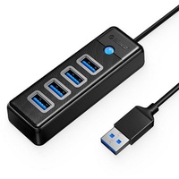 ORICO Hub Adapter USB zu 4x USB 3.0, 0,15m Schwarz