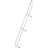 Günzburger MUNK zweiter Handlauf Aluminium-Treppe 60° 11 Stufen