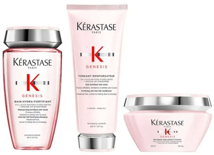 Kérastase Genesis Set HYDRA Masque (Bain Hydra/ Spülung / Maske)* Haarpflegesets 0,65 l Damen 