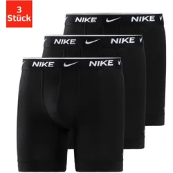 Boxer »BOXER BRIEF 3PK«, (Packung, 3 St 3er), mit Logo-Elastikbund, Gr. XL, schwarz, , 38094151-XL