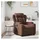 vidaXL Relaxsessel Kunstleder 55,1 x 100 x 73,1 cm Braun mit verstellbarer Rückenlehne
