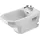 Duravit 1930 Wand-Bidet mit Überlauf, mit Hahnlochbank, 0266100000