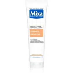 MIXA Anti-Dullness Comfort Cleanserm Reinigungsgel für das Gesicht mit Vitamin C 150 ml