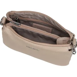 Mandarina Duck Mellow Leather Umhängetasche Warm Taupe