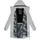 Ragwear Damen atmungsaktiver langer Wintermantel in Wollmantel-Optik warme Winterjacke Jannisa Coat YOUMODO Ash Gr. XL - XL