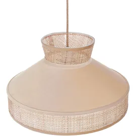 Beliani Batali 1-flg. 60 cm Kegelform Rattan beige