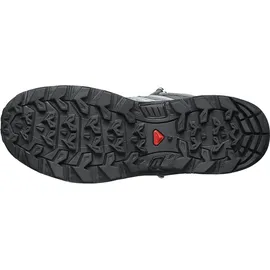 Salomon X Ultra Pioneer Mid Gore-Tex Damen Outdoorschuhe, Outdoor-bereit, Sicherer Fußhalt, Stabil und gedämpft, Ebony, 38
