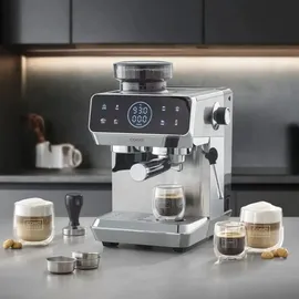 CASO Design 1826 Espresso Gourmet & Grind Siebträgermaschine