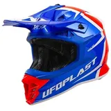 UFO PLAST Intrepid Helm BLAU/ROT M