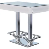 GGM Möbel LED Club Stehtisch | B:T:H 120 x 70 x 121 cm | RGB | Akku | LED Club Bartisch