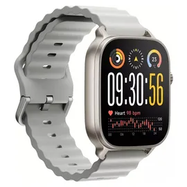Realme Watch 5 BT 40 mm Aluminiumgehäuse Titanium Silver Sportarmband Silber One Size 
