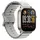 Realme Watch 5 BT 40 mm Aluminiumgehäuse Titanium Silver Sportarmband Silber One Size 