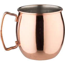 Edelstahlbecher Moscow Mule, kupferfarben, Prime Bar - 400ml