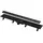 Alca Duschrinne APZ10BLACK Simple Schwarz Matt Kunststoff Apz10black-750m