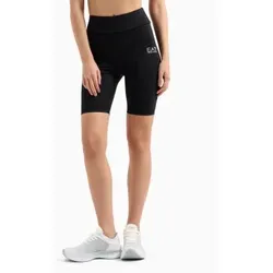 EA7 für Damen. 7W000511_AF12625 Vigor7 Radlerhosen schwarz (S), Sportlich, Multisport, Polyamid